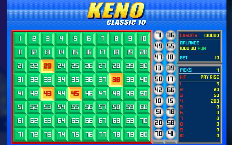 keno games